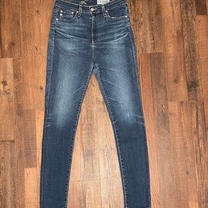 AG The Mila Super High-Rise Skinny Denim